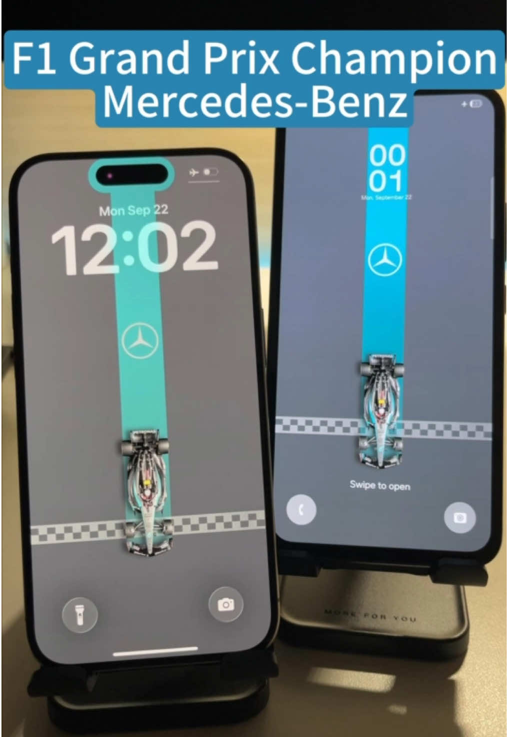 Live wallpaper F1 Grand Prix Champion Mercedes #livewallpaper #F1 #mercedes #wallpaper #mercedesbenz 