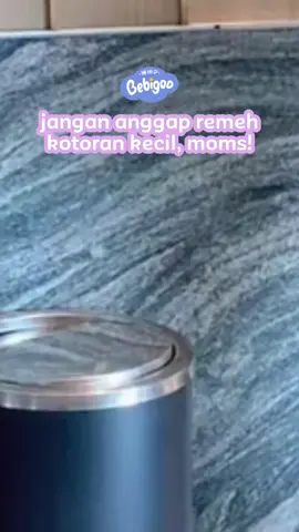 Jangan remehkan kotoran kecil, moms! Karena bisa saja itu menjadi sarang kuman & bakteri. Yuk lindungi si kecil dengan tisu basah bebigoo😉🌱 #momtok #bebigooindonesia #cleanwipes #MomsofTikTok #fyp 