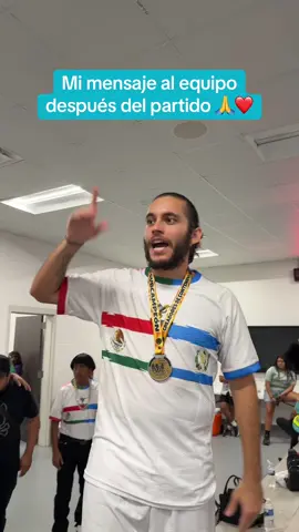 Mi mensaje a mi equipo después del partido de creadores 🙏❤️