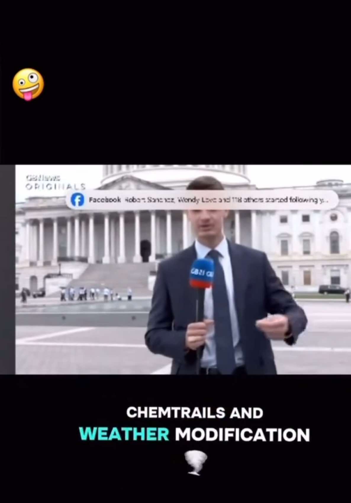 Watch and listen  And thank you @GB News for this report!  #alwayskeepyoureyesonyourskies #skywatchers #chemtrailsworldwide #geoengineering #cloudseeding #geoengineering 
