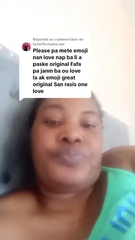 Réponse à @la.belle.mama.san 