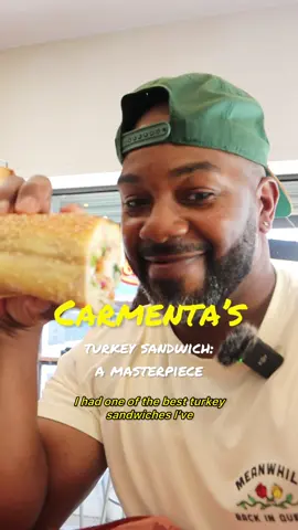 If you’ve never been to Carmenta’s then you’re missing out on amazing sandwiches and pasta. Their food is fresh, made to order and incredibly flavorful  📍50 Starr St, Brooklyn, NY 11221 #pasta #sandwhich #turkeysandwich #meatballsandwich #penne   