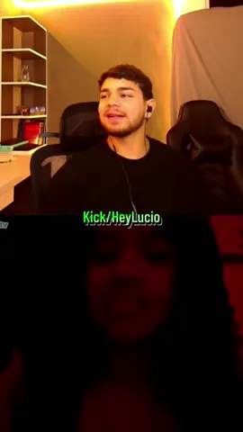 Clip extraído de Kick HeyLucio #kickstreaming #humor #ometv #chiste #stream 