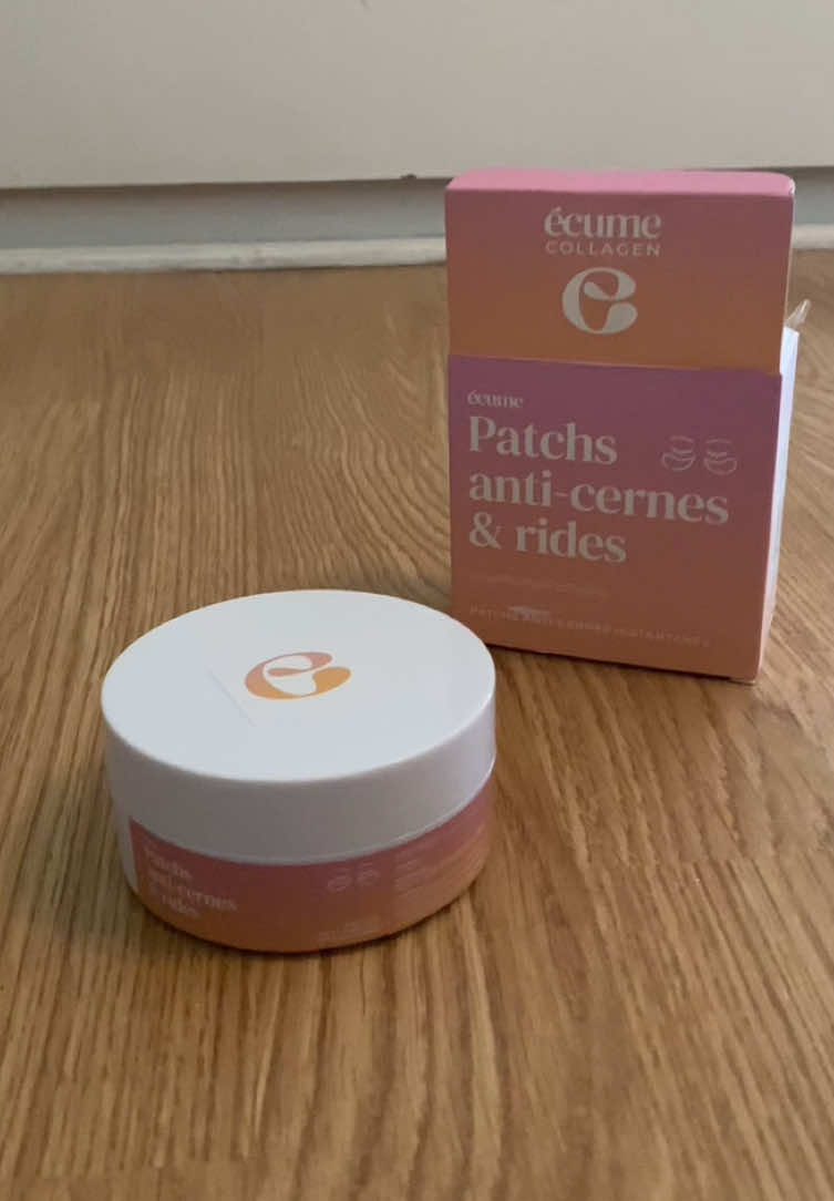 Ces patchs sont pour moi une super belle découverte🤩 Ils hydratent, lissent et réveillent le regard✨ Si vous aussi vous souhaitez les tester, n’hésitez pas à cliquer sur mon lien TikTok Shop❣️ #tiktokshop #écume #skincare 