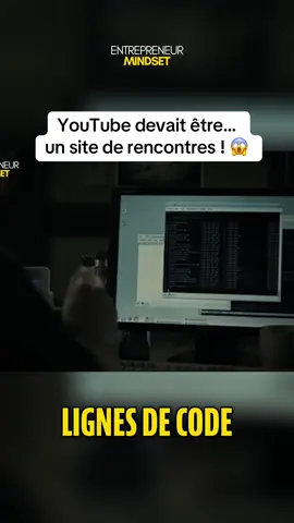 🔥 À la base, YouTube n’était pas fait pour partager des vidéos marrantes. C’était un site de rencontre. 😅 Sans ce raté, YouTube n’existerait peut-être pas aujourd’hui. #youtube #successstory #reportage #business #motivation 