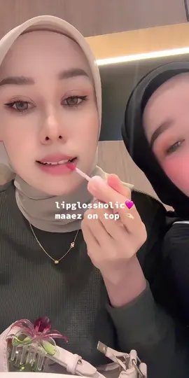 Lipgloss maeez 🩷 beli cepat rugi tau tak grab sebab so moist #maaezcosmetics  