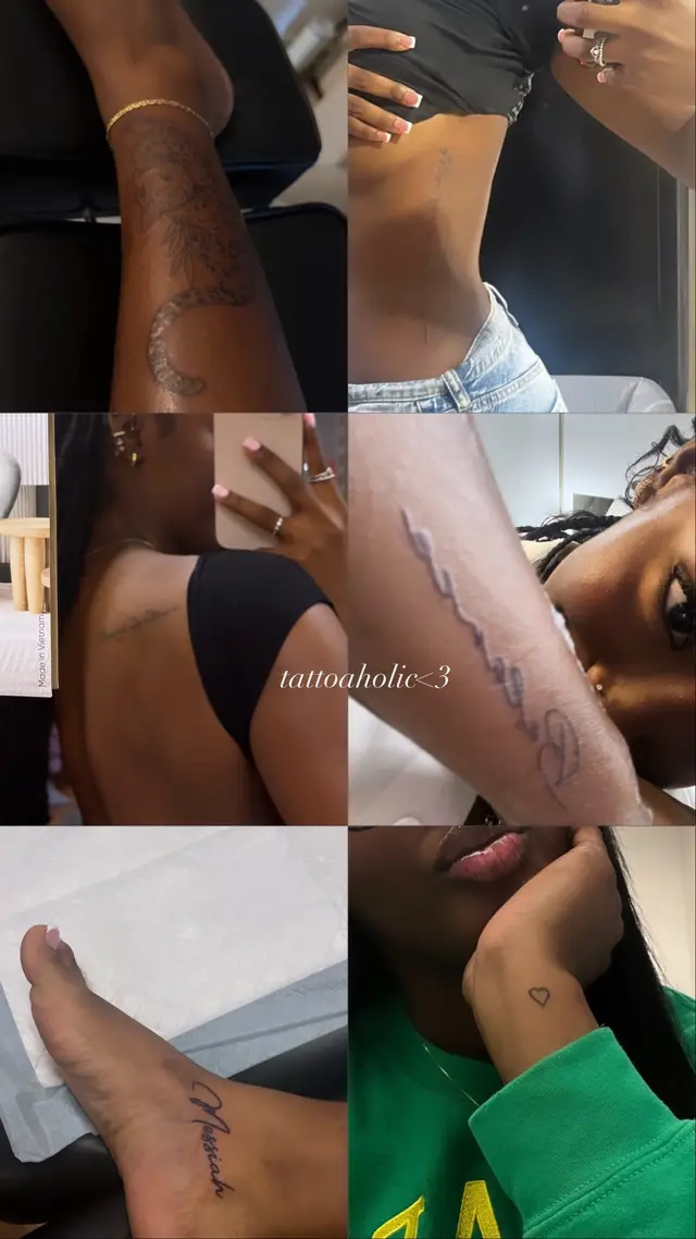 tattoo & the ink for me please 🖋️ these aren’t even half of them😾 #fypシ #fypシ゚viral #tatoo #ink #tattooinspo 