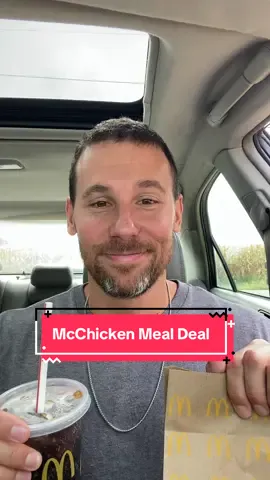 McDonald’s $5 McChicken Meal Deal. Would y’all change anything about my order? Fries: 8.2/10 DC: 14.3/10 Nugs: 9.1/10 McChicken: 9.2/10 #mcdonalds #mukbang 