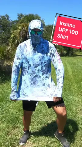 Insane multi-feature UPF 100 sun protection shirt! Fishing essentials! #sunshirt #sunprotectionshirt #upfshirt #sunprotection #creatorsearchinsights 