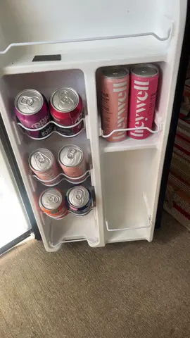 Outside fridge, stocked ✅