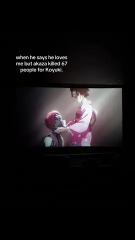 #akaza #fyp #demonslayermovie #koyuki #viral (just doing a trend)