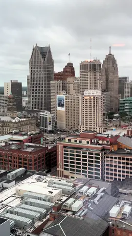 Detroit Skyline #michigan #midwest #motorcity 