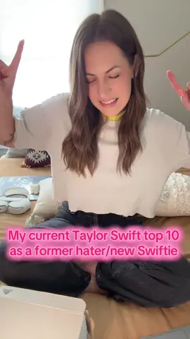 My current Taylor Swift top 10 as a former hater/new Swiftie #taylorswift#swifties#eras#evermore#folklore