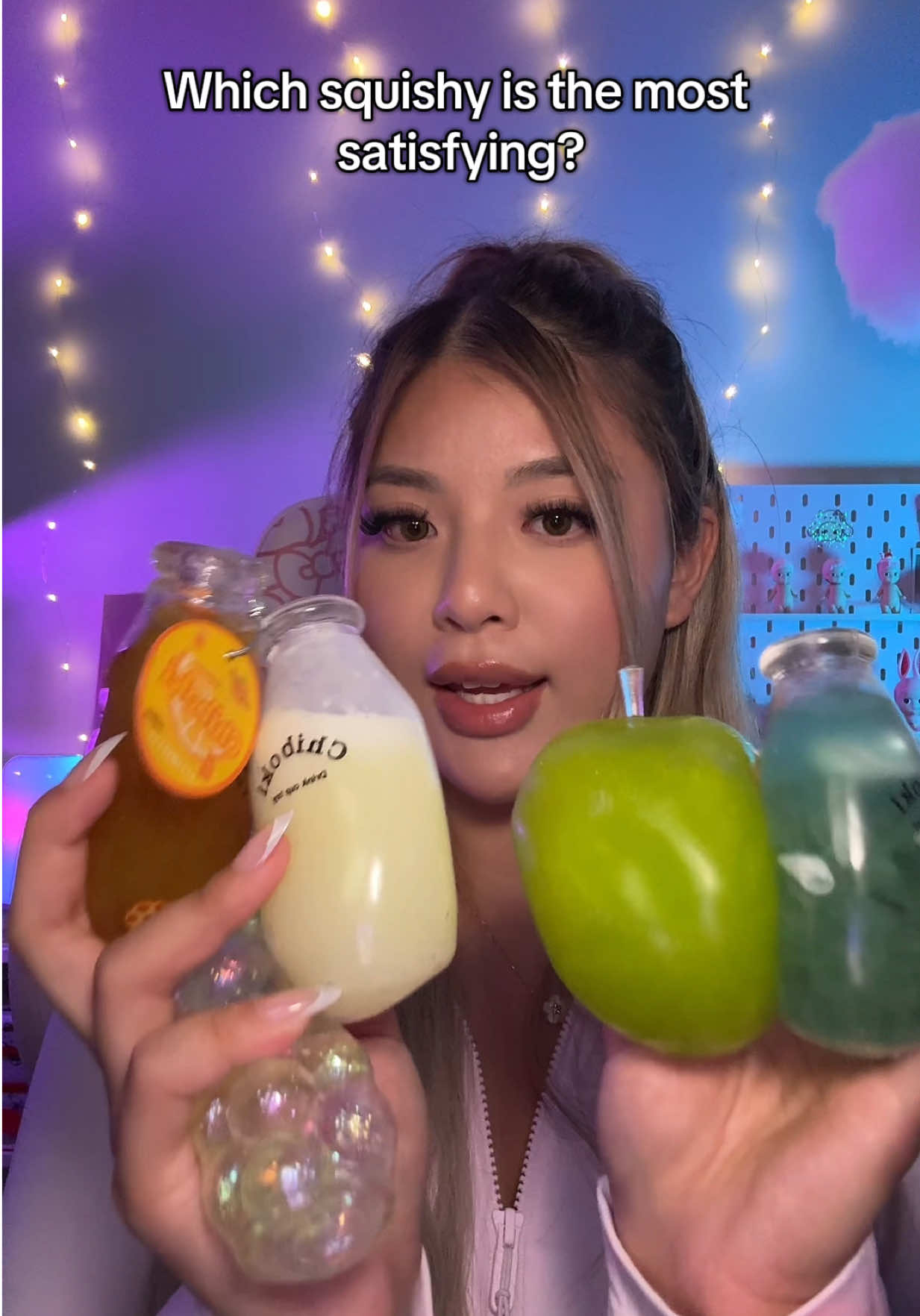 FAVE SQUISHIES EVERRR Use code “JOYCEFULTINGLES” @mellowsquishstudio #asmr #squishy #fidgettoys #satisfying #fyp  