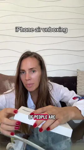 Is the iPhone air really worth it? Idk but I’ll find out! #iphoneair 