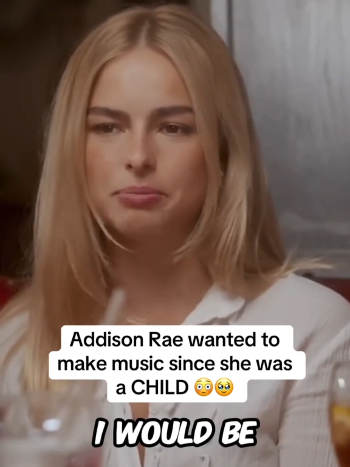 Addison Rae’s Childhood Dream Was Music 🎤✨#addisonrae #fyp #podcastclips #addisonraeedit #popmusic