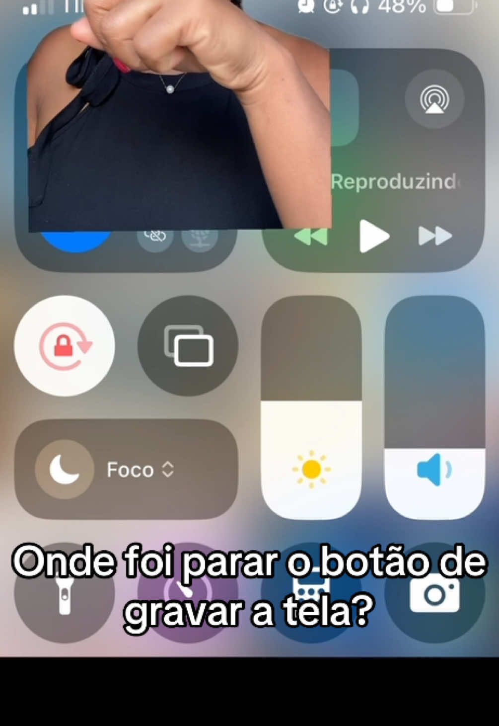 Onde encontrar o botão de gravar tela do IPhone? Se eu tive essa dúvida, talvez vc também tenha😉 #gravartelacelular #gravartela #iphone #iphone15 @TikTok Brasil @TikTok 