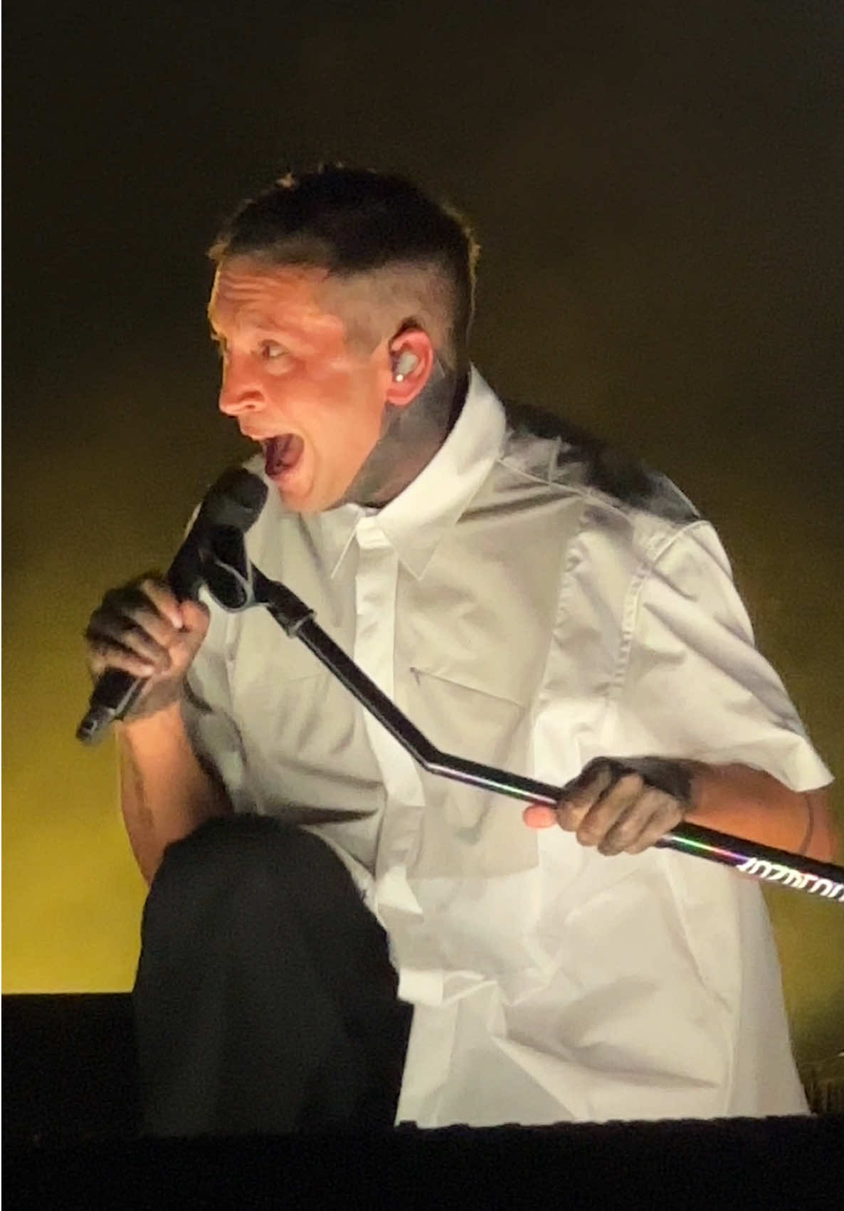 backslide scream from #breachcincy! #twentyonepilots #top #tylerjoseph #breachtour @twenty one pilots 