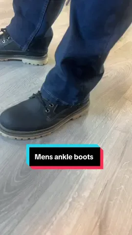 Step up your style game with these rugged men’s lace-up ankle boots 👞 Built for comfort and everyday wear, they’re perfect for outdoor adventures or pairing with your favorite casual look. Durable design, all-day support, and versatile style—these boots have you covered wherever the day takes you. #MensBoots #ComfortShoes #TikTokShopCreatorPICKS #TikTokShopBackToSchool #MensStyle  