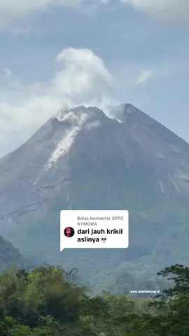 Membalas @OFFC KYMORA aslinya apa hayoo #merapi #erupsi #lavatour #jogja 