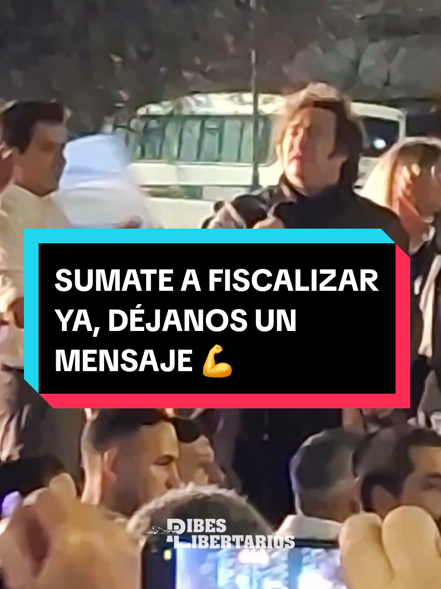 La Argentina prospera es liberal, vllc. Sumate a fiscalizar #liberal #milei #javiermilei #elecciones #liberalismo 