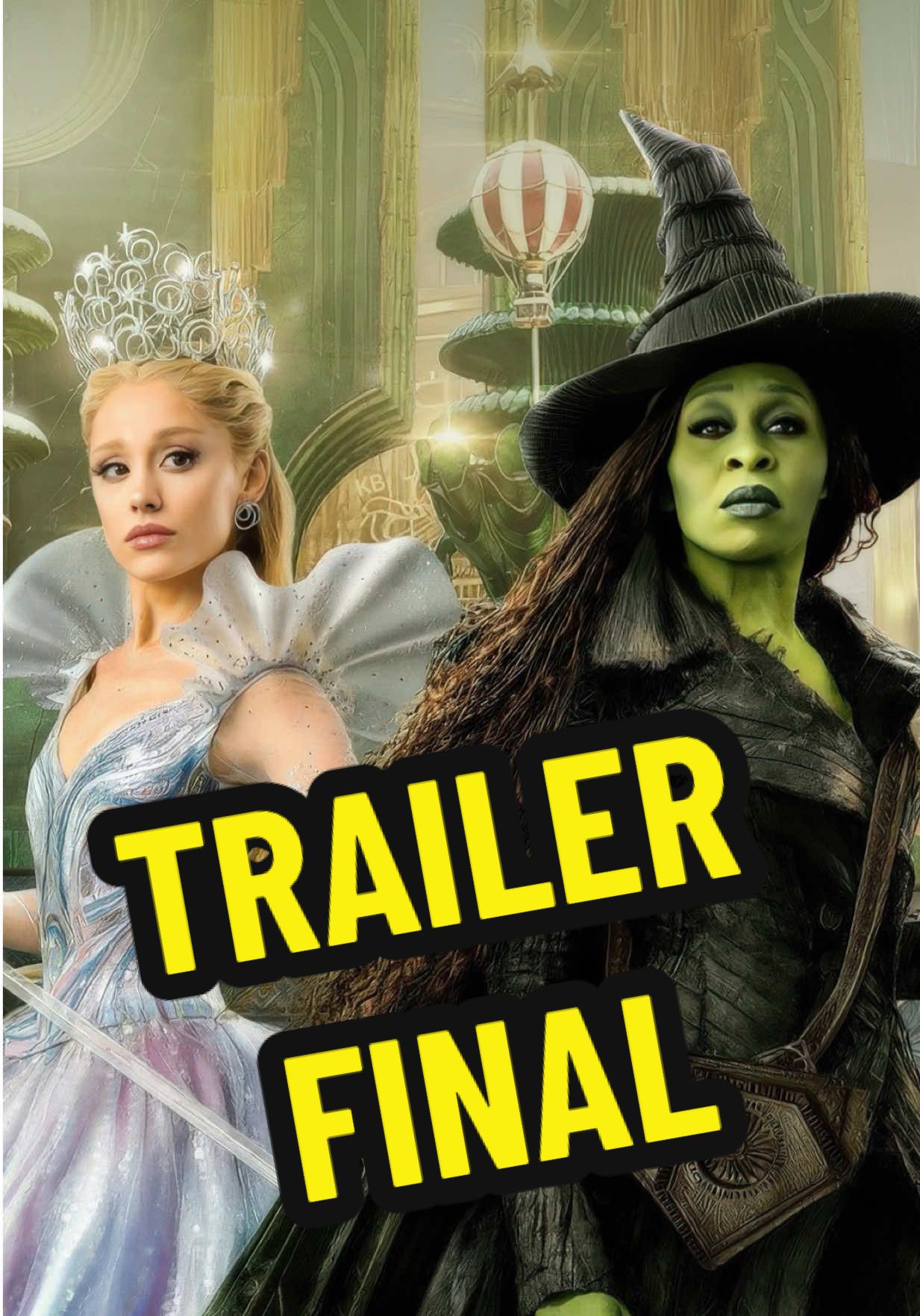 TRÁILER FINAL DE WICKED FOR GOOD 🎬 #NavyNews #AndresNavy #Wicked #WickedForGood #Trailer @UniversalPicturesMX @Universal Destinations Latino @Universal Pictures 