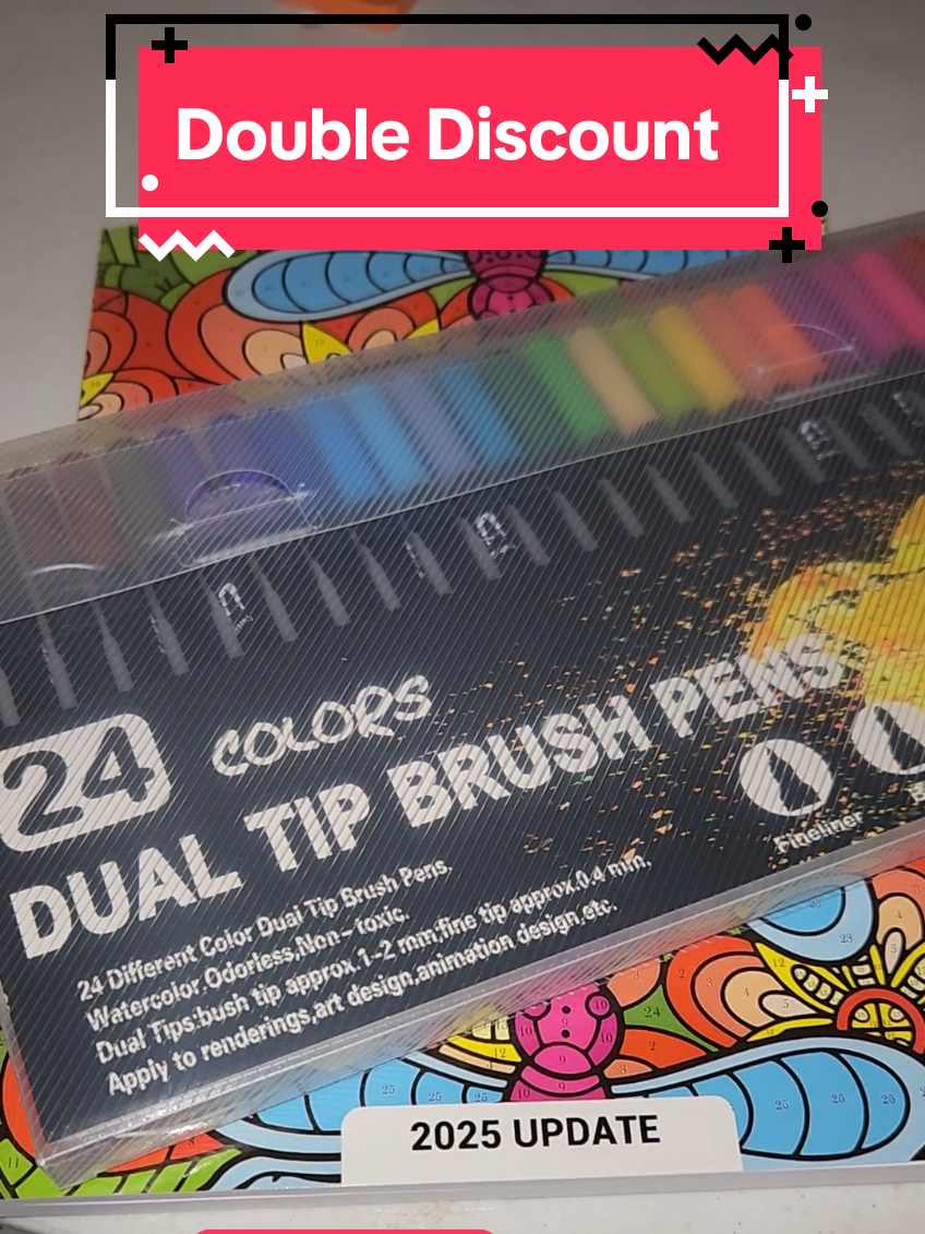 Don't miss out on the sale for the Color By Numbers for Adults coloring book with dual tip markers #artsupplies #giftideas #coloringbookforadults #colorbynumber #tiktokshopcreatorpicks  Disclaimer: Sales and shipping may change by brand at anytime after this video was posted. 