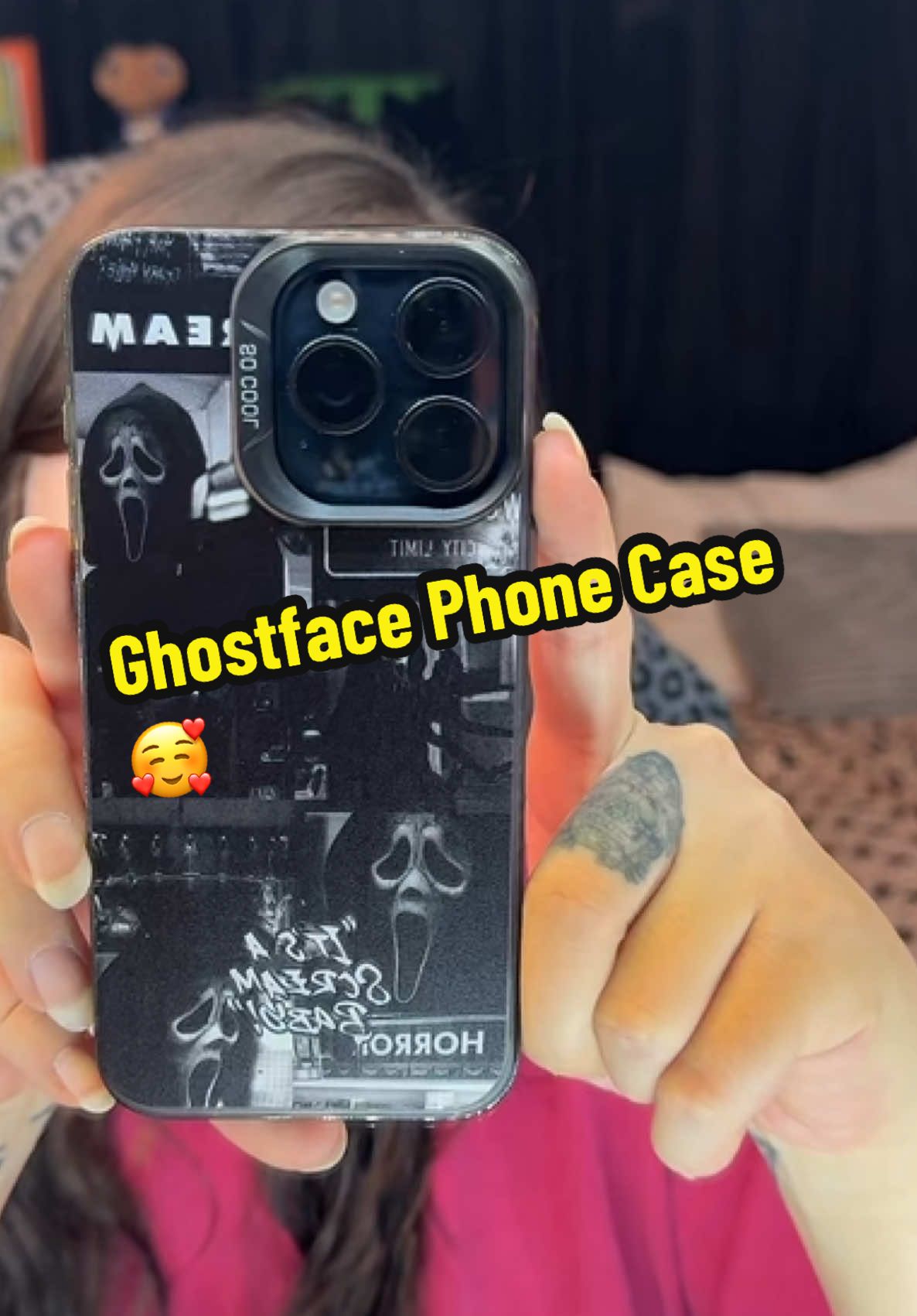 Yeah, I’m obsessed. #ghostface #scream #halloween #horrorlover 