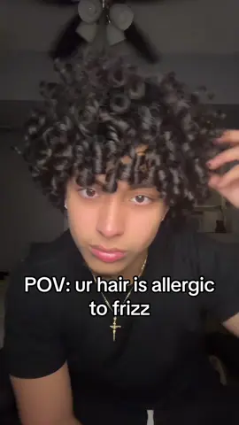 What even is frizz chat #fyp #curlyhairroutine #curlyhairtutorial #naturalcurls #curls 