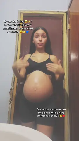 Our little ones* Almost at the finish line🥹✨#foryoupage #boymom #creatorsearchinsights #decemberbaby #blowthisupp 