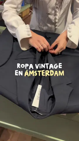 La JOYA que encontré la dejé para el final 🤭 #fyp #vintage #netherlands #amsterdam #moda 