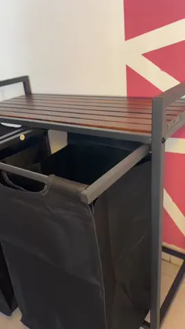 Panière à linge 🧺 ( ou un peu de ce que vous voulez ) 🫢 Facile à monter & livraison rapide  Disponible en plusieurs coloris sur mon petit panier orange 🍊  #panier #linge #salledebain #homedecor #fyp 