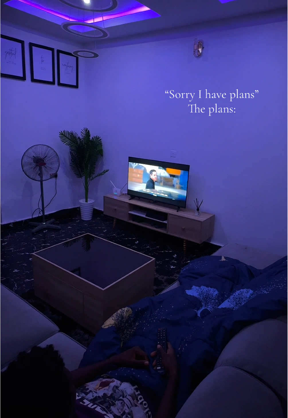 Enjoying my own company 🤍 #Repost #livingalone #NightIn #movienights #unknown23xx 