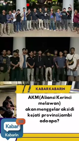 SERUAN AKSI ALIANSI KERINCI BERSATU (AKM) “SATU SUARA, SATU TUJUAN, UNTUK KERINCI LEBIH BAIK!” Kami, Aliansi Kerinci Bersatu (AKM), dengan ini menyerukan kepada seluruh masyarakat Kerinci: Untuk bangkit melawan segala bentuk ketidakadilan, kesewenang-wenangan, dan penyalahgunaan kekuasaan. Untuk menjaga hak-hak rakyat Kerinci agar tidak lagi dipinggirkan oleh kepentingan segelintir pihak. Untuk bersatu, tanpa memandang suku, agama, maupun golongan, demi masa depan Kerinci yang adil, transparan, dan bermartabat. 👉 Kami menyerukan kepada seluruh elemen masyarakat, mahasiswa, pemuda, petani, dan rakyat Kerinci: mari turun ke jalan! 👉 Tunjukkan bahwa suara rakyat adalah kekuatan sejati! 📢 Waktu & Tempat Aksi: Hari/Tanggal: 22 September 2025 (senin Pukul: 13:00 Lokasi: Kejaksaan tinggi jambi Hidup Rakyat! Hidup Kerinci! Bersatu, Bergerak, Menang! #kerinci_jambi_indonesia #dprdkerinci #kerincijambi #jambi #indonesia🇮🇩 