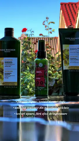 Bye-bye fire uscate 👋 Hello strălucire naturală! 🌿✨ Yves Rocher îți aduce frumusețea înapoi în fiecare spălare cu gama cu Ulei de Camelină Bio și Ulei de Jojoba Bio ✨ În perioada 25.08 – 28.09.2025, la achiziționarea unui produs pentru Îngrijirea părului sau din gama Bain de Nature, beneficiezi de 50% reducere* la al 2-lea produs (cu preț standard mai mic), din aceeași categorie. *Reducerea se aplică la prețul standard și este valabilă pentru mai multe produse, în limita stocurilor disponibile. Mulțumesc @BUZZStore @Yves Rocher 🫶🏻 #BUZZ_YRHaircare #YvesRocherNutri  #YvesRocher