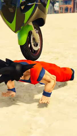 Who is stronger? Goku vs MUI Goku  #gta5​ ​ #goku​