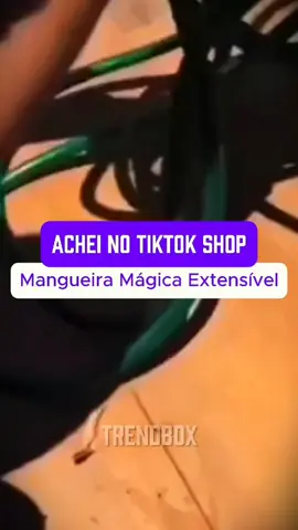 Mangueira Mágica Extensível #mangueira #casa #tiktokshop #achadinhos #lavacaoautomotiva 