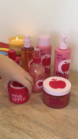 No rotten cores here, just PINK Apple Beauty and the perfect self-care Sunday. ☺️ #VSPINK #beauty #SelfCare #sunday #ASMR 