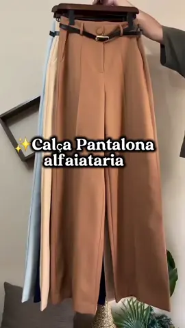 calça Pantalona alfaiataria 