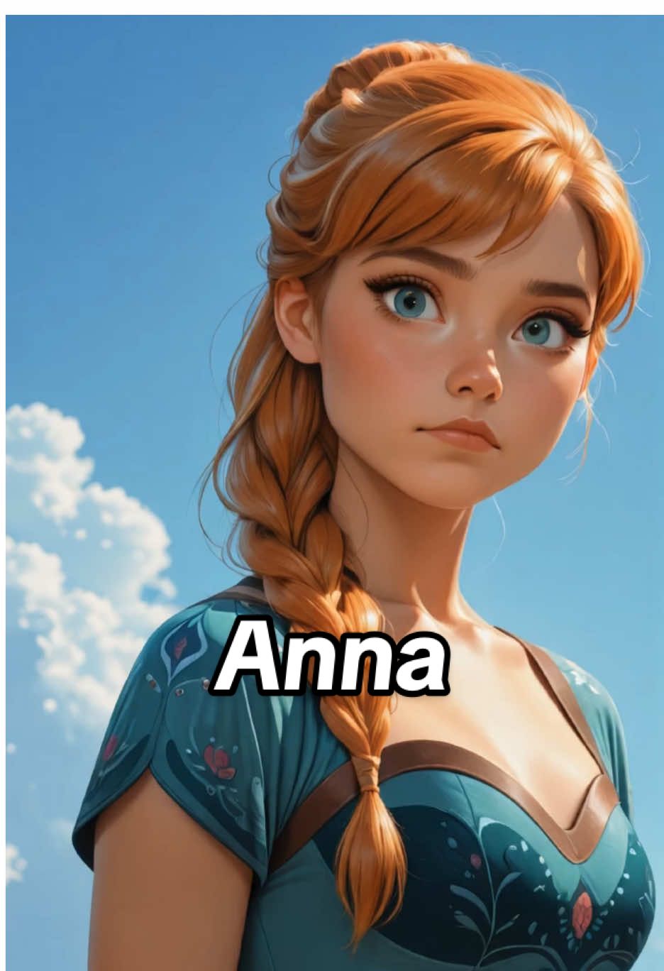 Anna from Frozen. Spring, summer, fall, winter. #aiart #photorealism #anna #frozen 