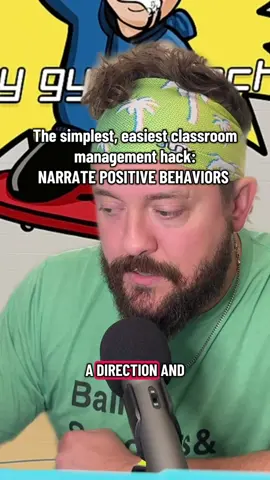 This is the simplest practice, but you will notice an IMMEDIATE difference in compliance & engagement. I guarantee it! #classroommanagement #behaviormanagement #peteachersoftiktok #teacherhack #teachersoftiktok 