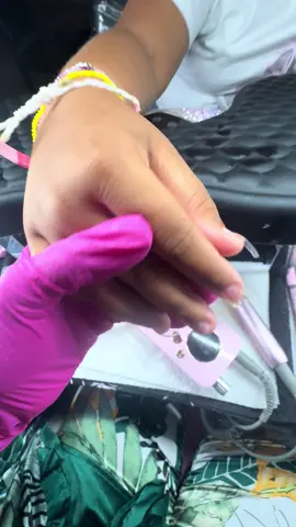 Little small, baddie duck nails 