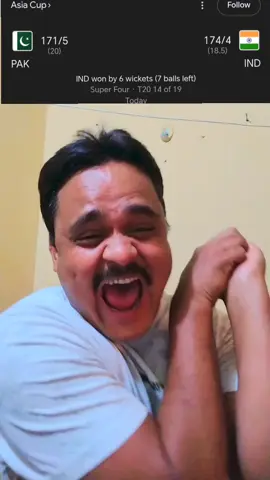 21 wala match gaya 🤪🤣😝#asiacup2025 #indiapakistan #withkingmirza #team_k_mirza #justforfun 