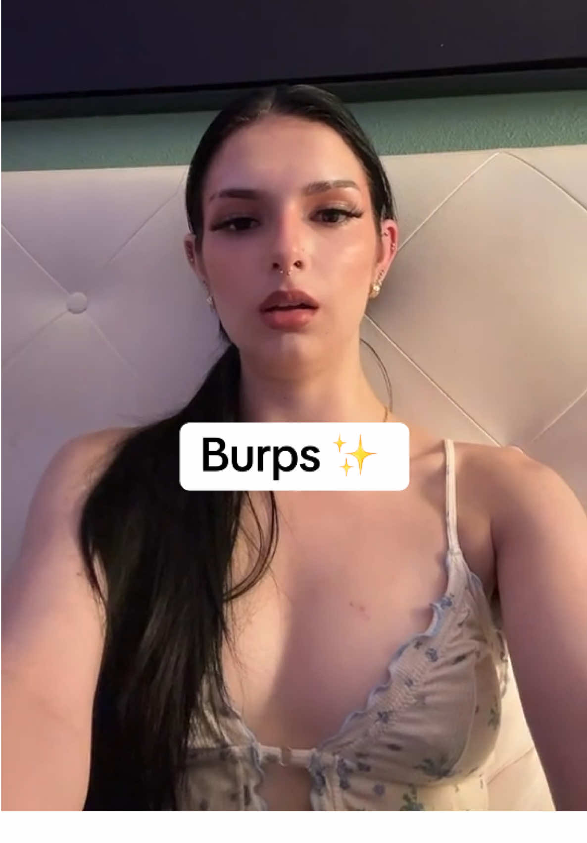 😛 #burp #fyp #mukbang #girlburp #stuffing 