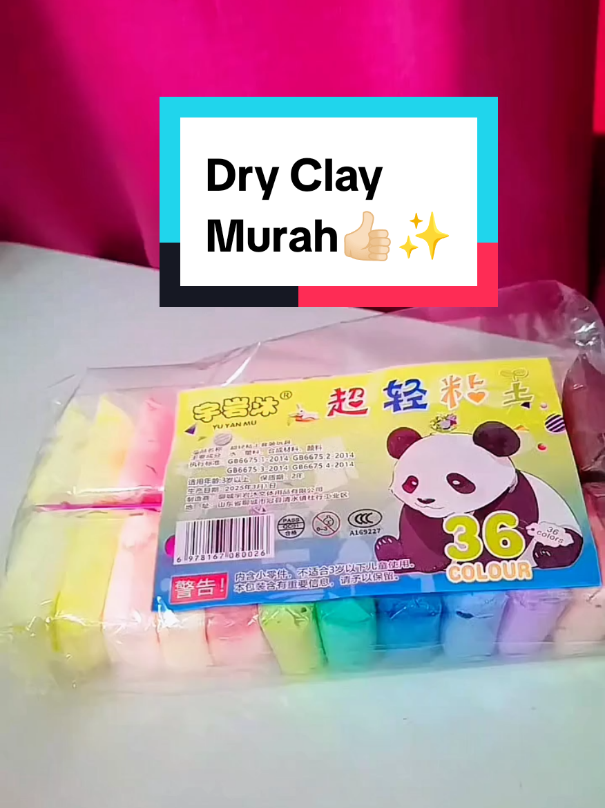 ✨ Plastisin warna-warni lembut & selamat untuk anak! ✨ Korang boleh pilih ikut keperluan — ada 12 colour, 24 colour atau 36 colour sekali set 😍 Senang bentukkan apa je, tak melekat kat tangan & sesuai untuk aktiviti kreatif anak-anak 💕 👉 Jom grab kat bag Kuning, sekarang sebelum sold out!👇🏻😭 #plastisin  #dryclay  #mainanbudak  #sensoryplay  #kreatif 