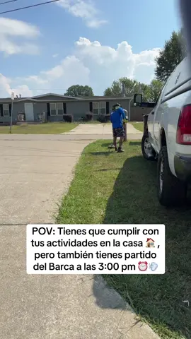 Andamos en friega señores 😬 #motivacion #contodo💪🏽😙 #sinllorar #fcbarcelona🔵🔴 #mower 