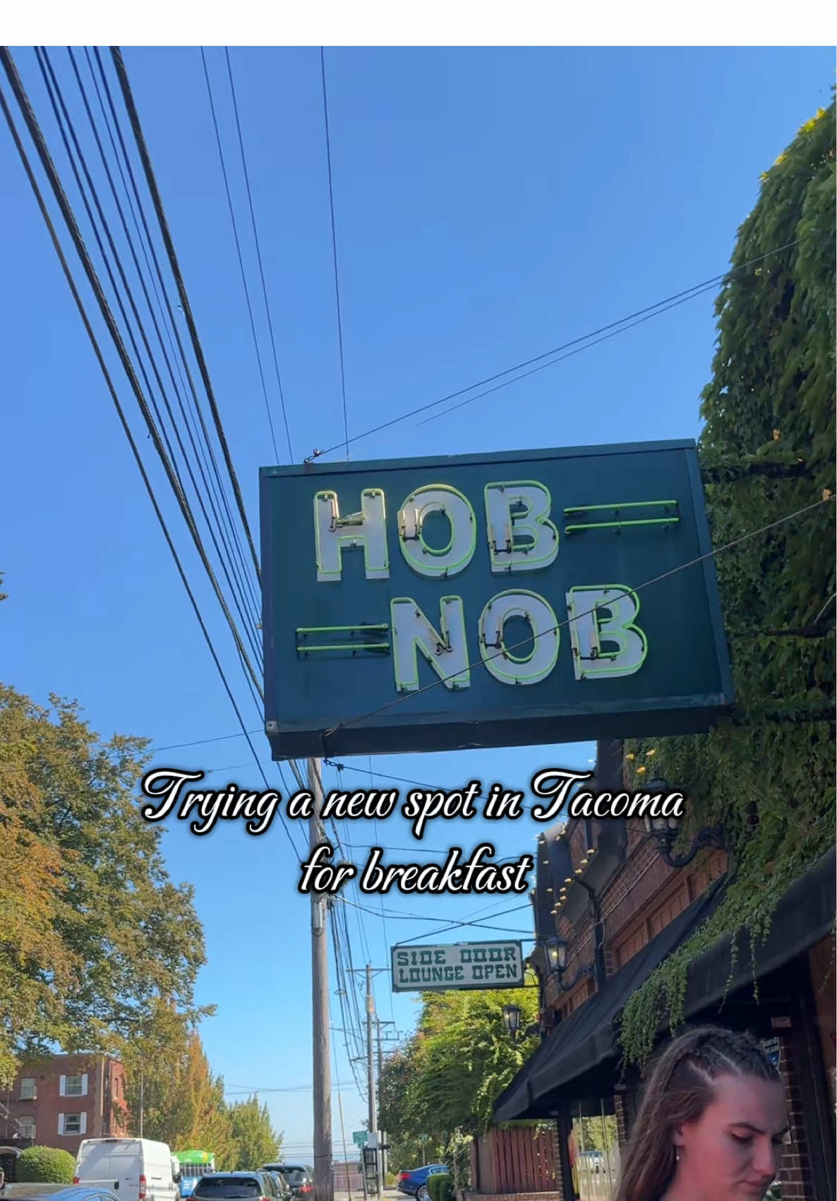 Good portion sizes, decent prices, just hard ahh bacon #breakfast #tacoma #mukbang #resturant #fyp