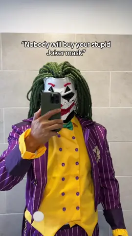 The Joker mask everyone is talking about in 2025 🃏 #halloween2025 #jokermask #joker #cosplay. . . . The perfect Halloween mask for Joker fans. This futuristic mask is designed for Halloween 2025, costume parties, cyberpunk, and terrifying clown masks.