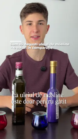 Dacă ai crezut că uleiul de măsline e doar pentru gătit… te înșeli. Am descoperit o lume întreagă ascunsă într-o singură picătură de ulei . Am degustat peste 99 de uleiuri din Grecia, Italia, Spania și Franța și astăzi vreau să-ți arăt 4 soiuri care mi-au schimbat complet felul în care privesc mâncarea: 🇬🇷 Koroneiki – echilibrat și vibrant, sufletul Greciei 🇪🇸 Picual – intens, robust, campion la polifenoli 🇮🇹 Taggiasca – delicat, floral, rafinat ca Liguria 🇪🇸 Pajarero – dulceag, prietenos, cu aromă de fructe coapte Fiecare are povestea lui, iar diferențele dintre ele se simt imediat la miros, la gust și la felul în care se combină cu mâncarea. Tu cu care ai începe?     #david #dolive #uleidemasline #oliveoil #gustviu  
