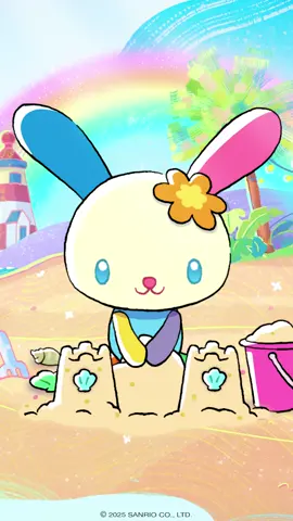 Last day of summer with U*SA*HA*NA 🌈☀️🌴 #sanrio #asmr #usahana